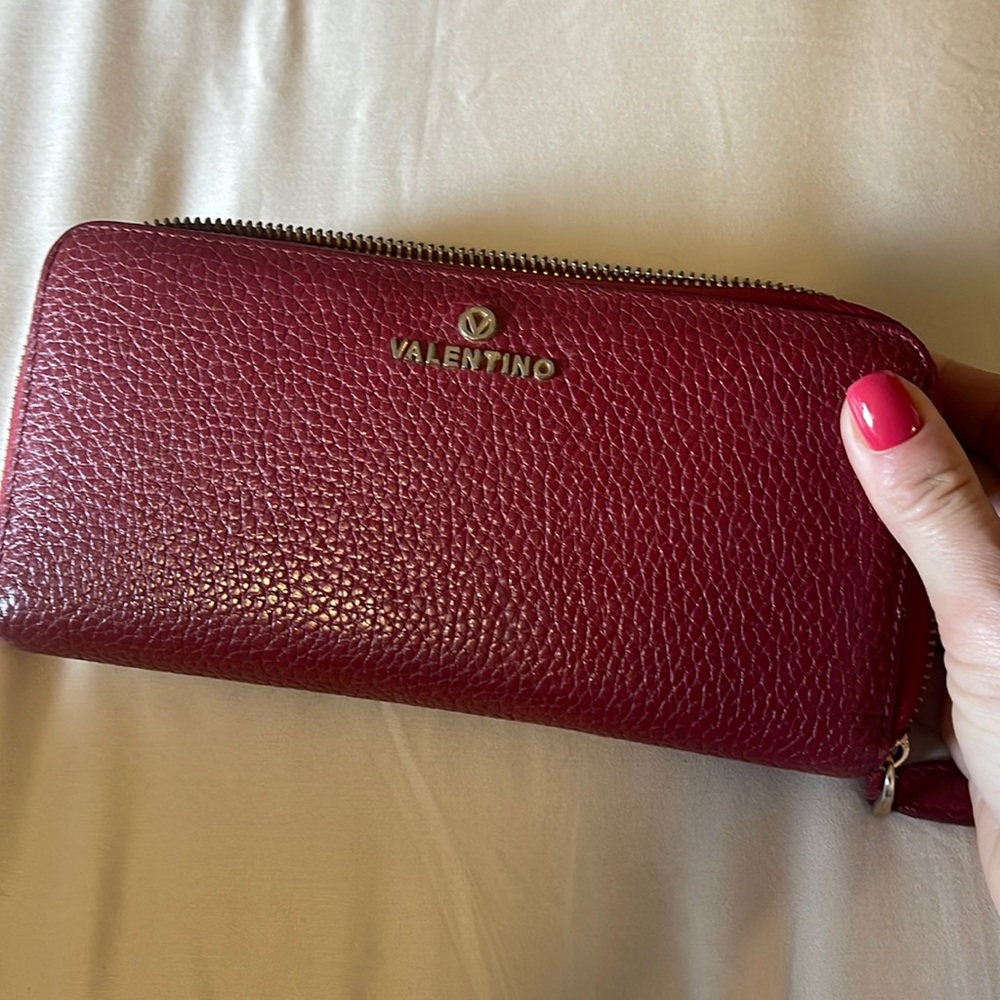Valentino Zip Wallet 100% AUTHENTIC